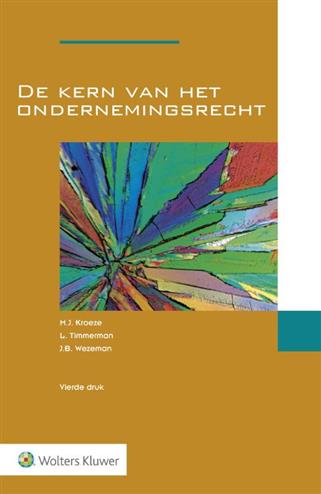 Book: De kern van het ondernemingsrecht  