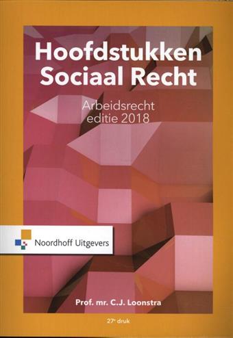 Book: Hoofdstukken Sociaal Recht  