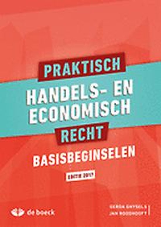 Book: Praktisch handels en economisch recht  