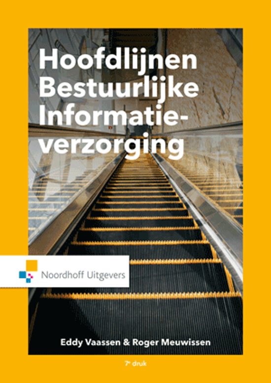 Book: Hoofdlijnen Bestuurlijke Informatieverzorging  