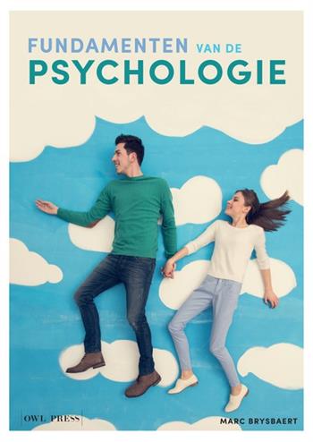Book: Fundamenten van de psychologie  