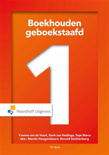 Book: Boekhouden geboekstaafd 1  
