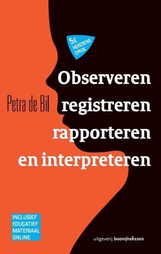 Book: Observeren registreren rapporteren en interpreteren  
