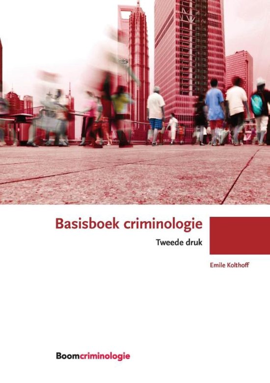 Book: Basisboek Criminologie  