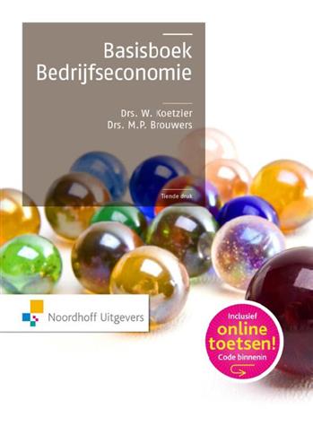 Book: Basisboek Bedrijfseconomie  