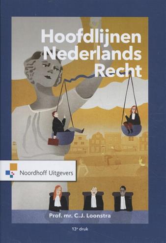 Book: Hoofdlijnen Nederlands recht  