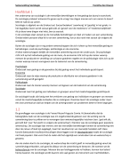 Sociologie Hoofdstuk 1