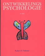 Ontwikkelingspsychologie Samenvatting 