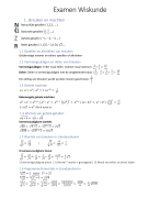 Wiskunde Basic & Advanced samenvatting