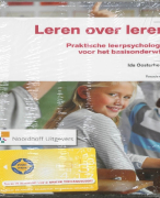 Leren over leren Samenvatting 