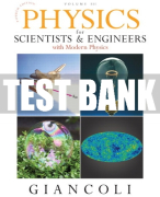 Test Bank For Physics for Scientists & Engineers 4th Edition All Chapters