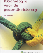 Psychologie voor de gezondheidszorg Samenvatting 