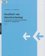 Kwaliteit van dienstverlening Samenvatting