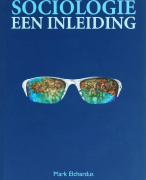 Sociologie Samenvatting 