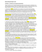Samenvatting Europees recht