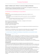 Samenvatting psychiatrie