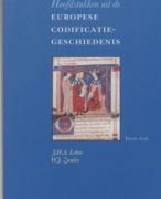 Hoofdstukken uit de Europese codificatiegeschiedenis Samenvatting 