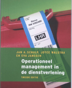 Operationeel management in de dienstverlening Samenvatting 