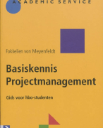 Basiskennis Projectmanagement Samenvatting