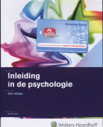 Inleiding in de psychologie Samenvatting 