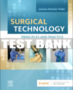 Test Bank For Surgical Technology, 8th - 2022 All Chapters