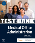 Test Bank For Evolve Resources with TEACH for Medical Office Administration, 5th - 2022 All Chapters