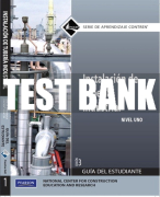 Test Bank For Boilermaking, Level 3 (in Spanish) 2nd Edition All Chapters