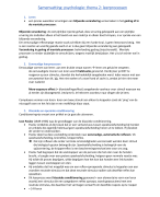 Samenvatting: psychologie: leerprocessen
