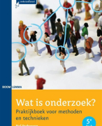 Samenvatting Wat is Onderzoek?