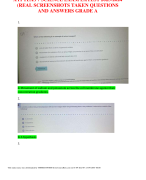 ATI TEAS 7 SCIENCE EXAM LATEST 2023-2024 (REAL SCREENSHOTS TAKEN QUESTIONS AND ANSWERS GRADE A