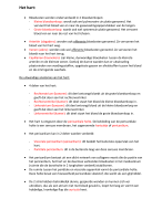 Samenvatting Het hart + bloedvaten, Anatomie & Fysiologie