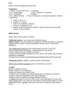 Bestekken en Begroting Samenvatting