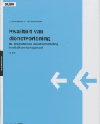 Kwaliteit van dienstverlening