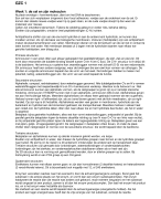 Samenvatting GZC1 Week 1-5