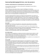 Samenvatting Opbrengstgericht leren, meer dan presteren