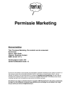 Permissie marketing Samenvatting 
