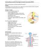 Samenvatting verpleegkunde anatomie & fysiologie leerdoelen kennistoets OWE8 (2023/2024) (cijfer = 8