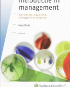 Introductie in management Samenvatting