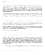 Introduction to the Philosophy of Human Person- "My Body" and Philosophers from the History