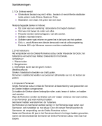 Geschiedenis aantekening tijdvak 2 VWO