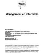 Management en informatie Samenvatting 