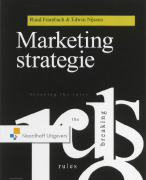 Marketingstrategie Samenvatting 