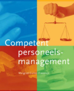 Competent personeelsmanagement Samenvatting 