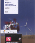 IKZ, integrale kwaliteitszorg en verbetermanagement Samenvatting 