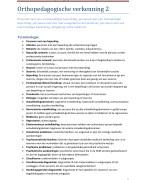 samenvatting ORTHOPEDAGOGISCHE KADER 2