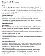 Scheikunde samenvatting chemie overal H9 basen 