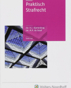 Praktisch strafrecht Samenvatting