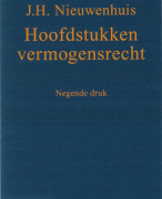 Hoofdstukken vermogensrecht Samenvatting 