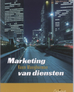 Marketing van diensten Samenvatting