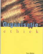 Organisatie-ethiek Samenvatting